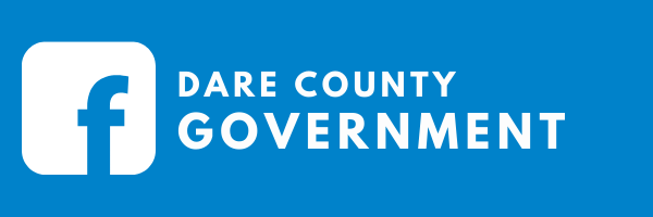 Button which reads: Dare County Government Facebook Page