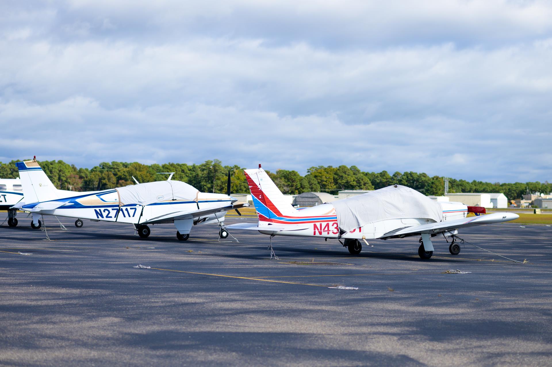 Airplanes at the Dare County Regional Airport