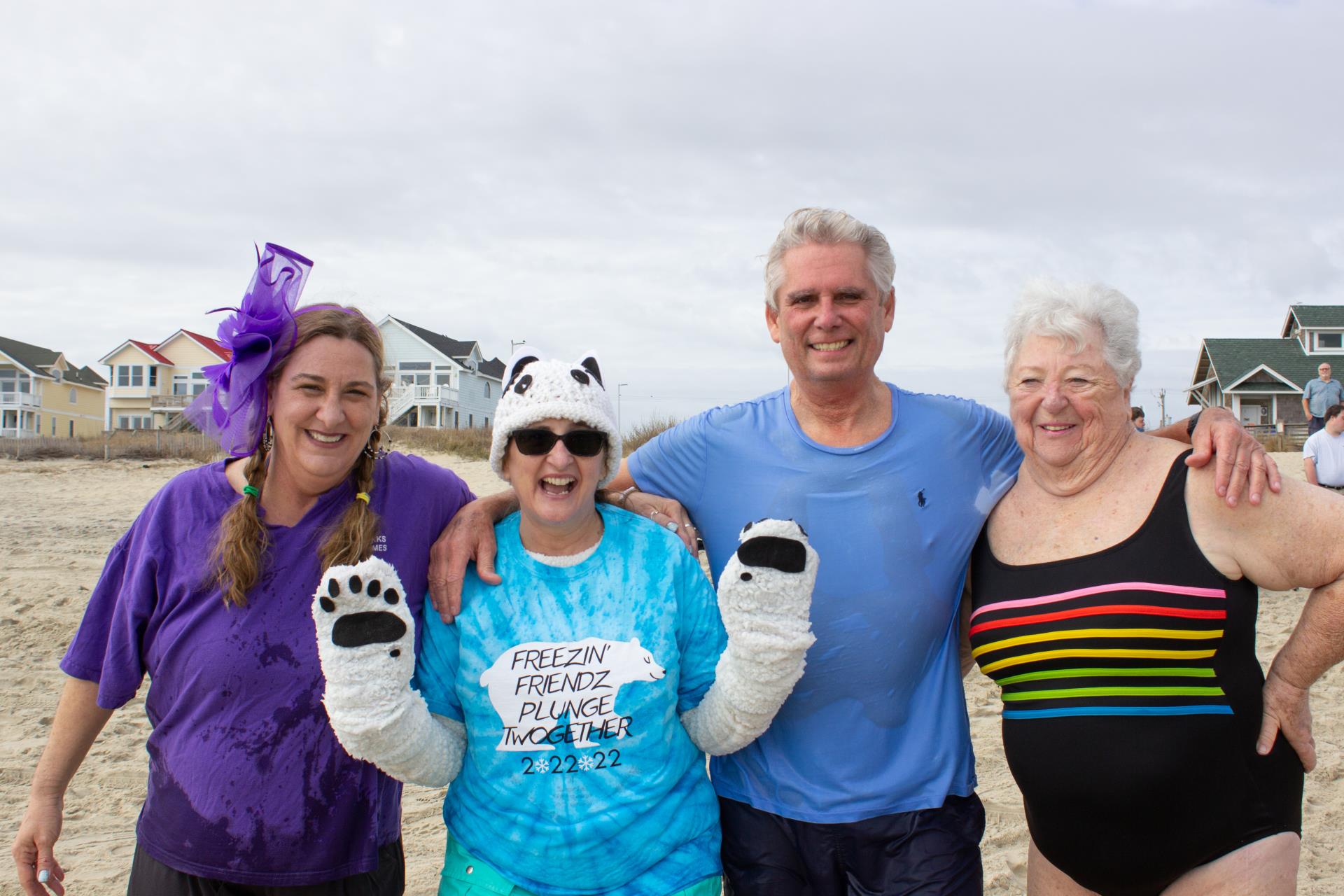Dare County Special Olympics athletes take part in the 2022 Polar Plunge