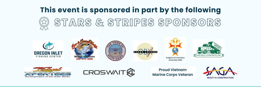 Stars and Stripes sponsors of The Wall That Heals with logos listed below.