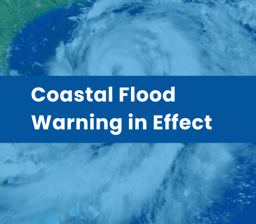 Coastal Flood Warning in Effect