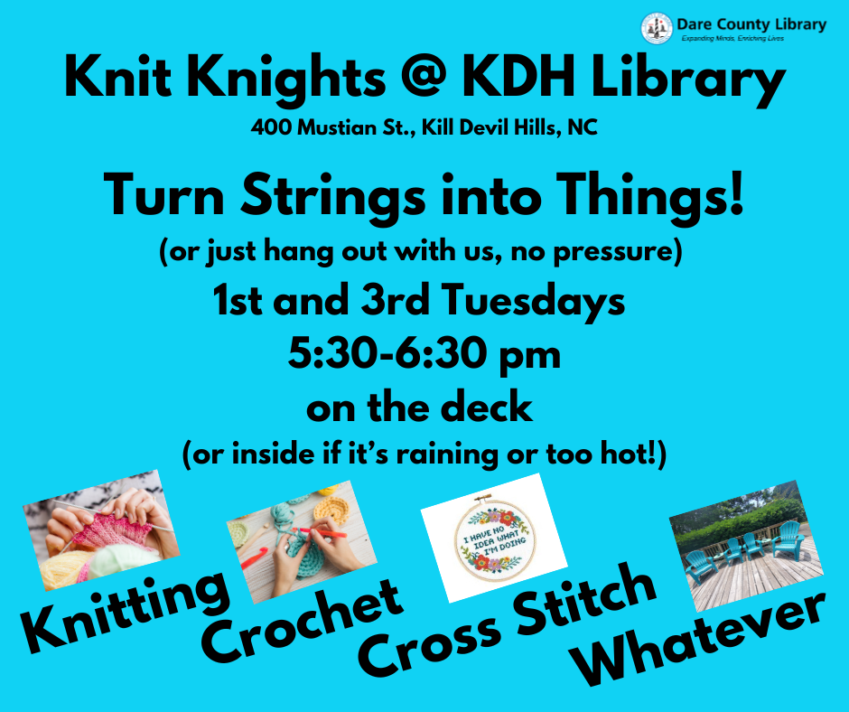 knitting, crochet, cross stitch