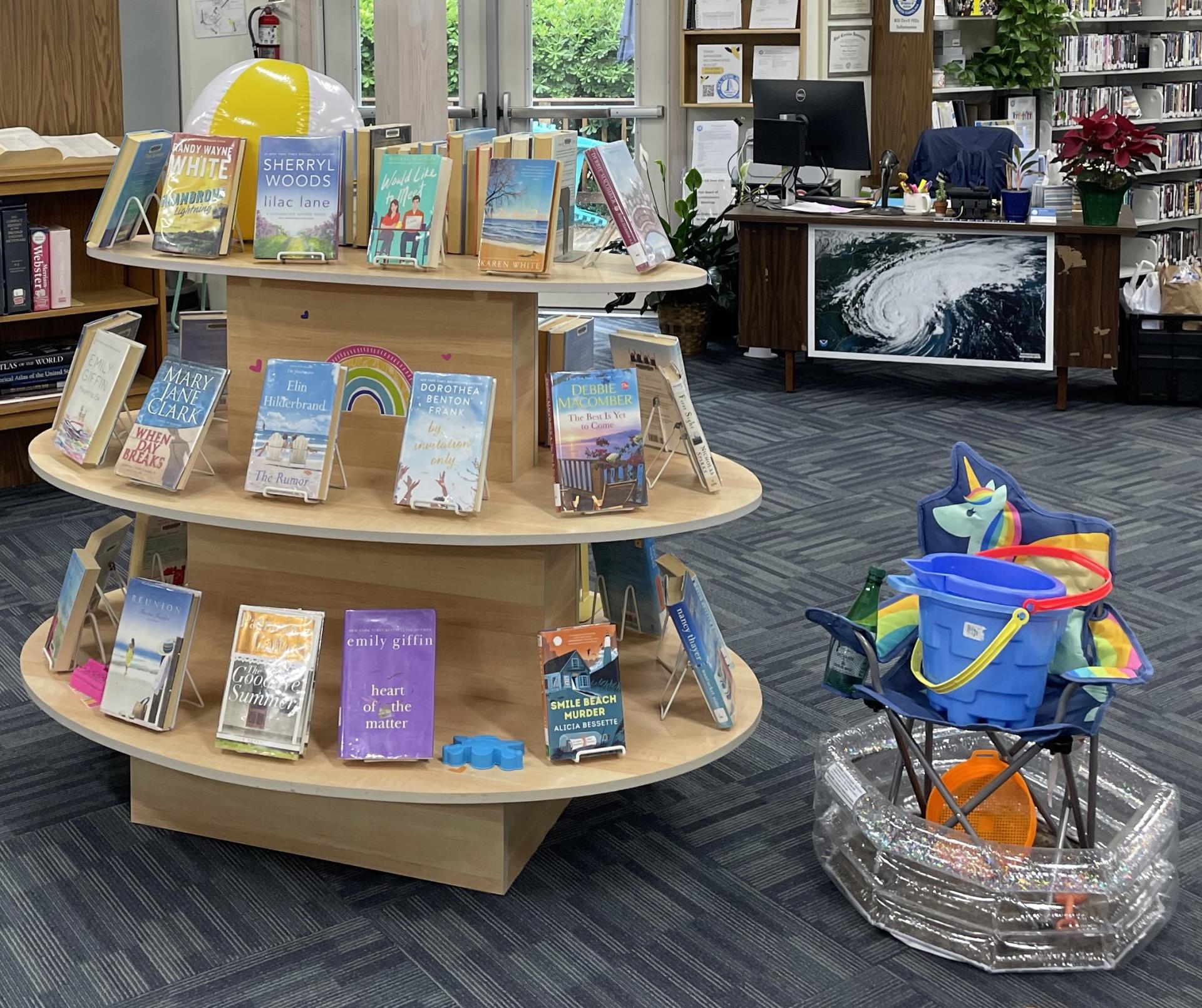 July and August Display at Kill Devil Hills Library